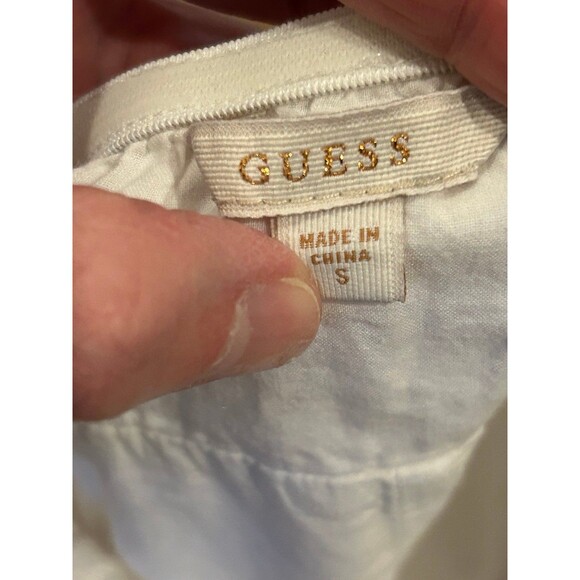 Guess Eyelet Top - Small - Picture 5 of 5